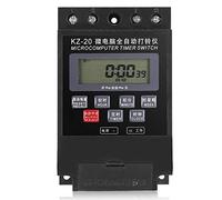 Microcomputer Timer Switch, 220V / 50Hz Programmable Time Relay, LCD Digital ON/OFF Bell Timer Switch for Schools, Companies, institutions to Control