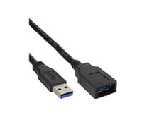 MicroConnect 0.5 m USB 3.0 Cable 0.5 m USB A/USB A Male to Female USB Cable - USB (Cables 0.5 m; USB A; USB A 3.0 (Gen 1), Male/Female; 5000 Mbit/s)