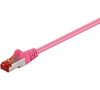 Microconnect SSTP610PI networking cable Pink 10 m Cat6 S/FTP (S-STP)