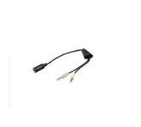 Microconnect 2x3.5mm - 3.5mm, M-F - audio cables (M-F, 2 x 3.5mm, 3.5m