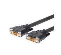 Microconnect 3 m DVI-D M/M - Cables DVI (DVI-D, DVI-D, Male, Male, Gold, Black)