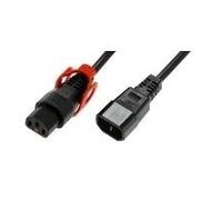 MicroConnect 3 m Power Cable C13/C14 3 M C13 - C14 Coupler Black - Electrical Cable, Male/Female; C13 coupler; C14 coupler; Black (3 m)