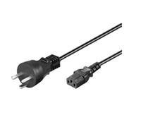 Microconnect 3m IEC 320 EDB - power cables (Male/Female, Straight, Straight, Black)