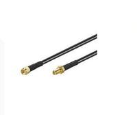 MicroConnect 51678 Coaxial Cable - 5m RP-SMA Male to Female Black