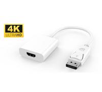 MicroConnect Active DisplayPort 1.2 to HDMI Adapter 4K - White (DPHDMI3W)