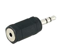 Microconnect AUDALX cable gender changer 3.5mm 2.5mm Black