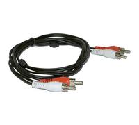 Microconnect AUDCC2 audio cable 1.5 m 2 x RCA Black