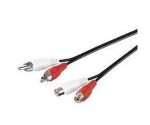 MicroConnect AUDCH5 2xRCA - 2xRCA 5m M-F