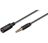MicroConnect AUDLG2G 3.5mm Stereo 2m M-F Black
