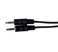 Microconnect AUDLL05 audio cable 0.5 m 3.5mm Black