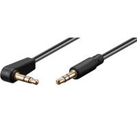 MicroConnect AUDLL1.5A 3.5mm jack Cable 1.5m M-M 90