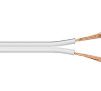 MicroConnect AUDSPEAKER2 Loudspeaker cable. 25m. white