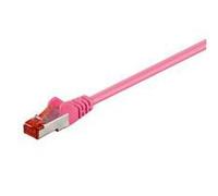 Microconnect Cat6 UTP - F/1.5 m Pink PVC