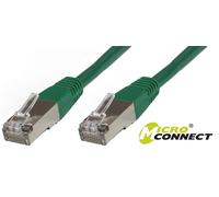 MicroConnect B-FTP615G Cat6 Network Cable 15m F/UTP FTP Green RJ-45 10Gbps