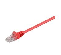 MicroConnect UTP cat5e 0.5 m Red 0.5 m Network Cable - RJ-45 Network Cable (0.5 m, RJ-45, Red)