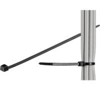 Microconnect CABLETIE3 cable tie Ladder cable tie Black 100 pc(s)