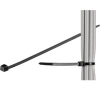 MicroConnect CABLETIE4 Cable tie 100pcs Black