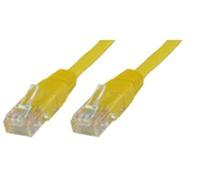 MicroConnect Cat5e UTP 3 m Network Cable - (Cat5e) Yellow