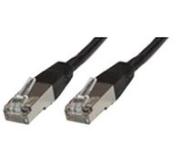 Microconnect Cat6 UTP - F/0.25 m black PVC