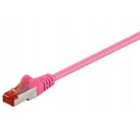 MicroConnect B-FTP60025PI F/UTP CAT6 0.25m Pink PVC