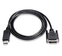 Microconnect DP-DVI-MM-100 video cable adapter 1 m DisplayPort Black