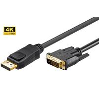 Microconnect DP-DVI-MM-300 Cable 3 m Black