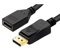 Microconnect DP-MFG-100 DisplayPort cable 1 m Black