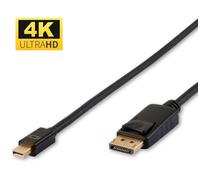 Microconnect 0.5m Mini Displayport-Displayport M-M 0.5m DisplayPort Mini DisplayPort Black