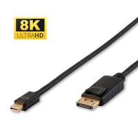MicroConnect DP-MMG-100MBV1.4 DisplayPort to Mini DisplayPort Cable 1m 8K