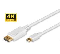 MicroConnect DP-MMG-180M DisplayPort to Mini DisplayPort Cable 2 m White 4K 1.2