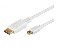 Microconnect Mini DP - Displayport, 2m, M/M 2m mini DisplayPort DisplayPort White