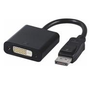 MicroConnect DPDVIDA DisplayPort 1.2 to DVI-D Active Adapter - 1920x1080p, 15cm