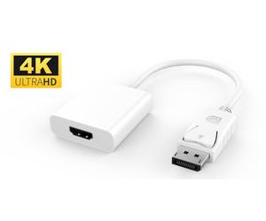 MicroConnect DPHDMI3W DisplayPort 1.2 to HDMI Adapter - Active 4K 0.15m White