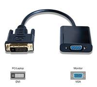Microconnect DVIDVGA video cable adapter 0.25 m DVI-D VGA (D-Sub) Blac