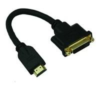 Microconnect DVIHDMI15CM HDMI DVI Black cable interface/gender adapter
