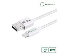 MicroConnect ECO-LIGHTNING0.5 MFi-Certified Lightning to USB-A Cable 0.5m White