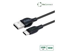 Microconnect ECO-USB3.1CCHAR2B USB cable USB 2.0 2 m USB A USB C Black