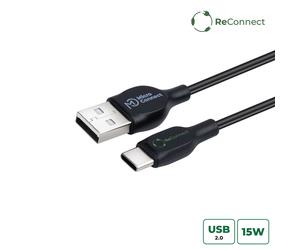 Microconnect ECO-USB3.1CCHAR3B USB cable USB 2.0 3 m USB A USB C Black