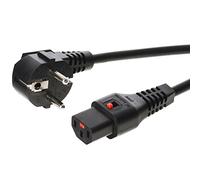 Microconnect EL182S 2m Black power cable - power cables (Male/female,