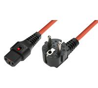 MicroConnect EL248S Power Cable - Orange 3m 10A 250V C13 Coupler