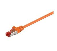 F/UTP CAT6 0.5m Orange PVC