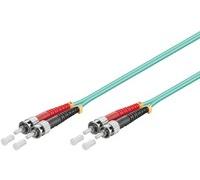 MicroConnect FIB1120005 ST/UPC-ST/UPC 0.5m 50/125 OM3