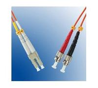 Microconnect FIB412015 Fibre Optic Cable 15 m LC ST Orange - Fibre Optic Cable (15 m, LC, ST, Orange)