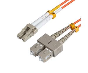 MicroConnect FIB422001-2 LC/UPC-SC/UPC 1m OM2