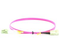 MicroConnect FIB422001P LC/UPC-SC/UPC 1m 50/125 OM4