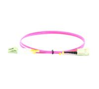 MicroConnect fib422002p 2 m LC/PC Fiber Optic Cable SC/PC Fiber Optic Cable - Purple (2 m, OM4 LC/PC - SC/PC, Purple)