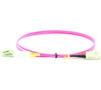 MicroConnect 7 m LC/PC-SC/PC 7 M LC/SC PC Fibre Optic Cable - Purple (7 M, OM4 Fibre Optic Cable - LC/PC - SC/PC, Purple)