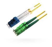 MicroConnect FIB472005 Fibre Optic Cable 5m LC to E-2000 OS2 Yellow LSZH