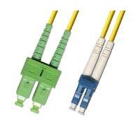 Microconnect FIB841001 InfiniBand/fibre optic cable 1 m SC LC Yellow