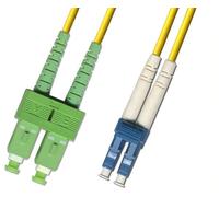 Microconnect FIB841002 InfiniBand/fibre optic cable 2 m SC LC Yellow